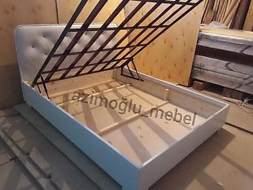 İkinəfərlik, Bazalı, Pulsuz matras, Siyirməsiz, Taxta — 1