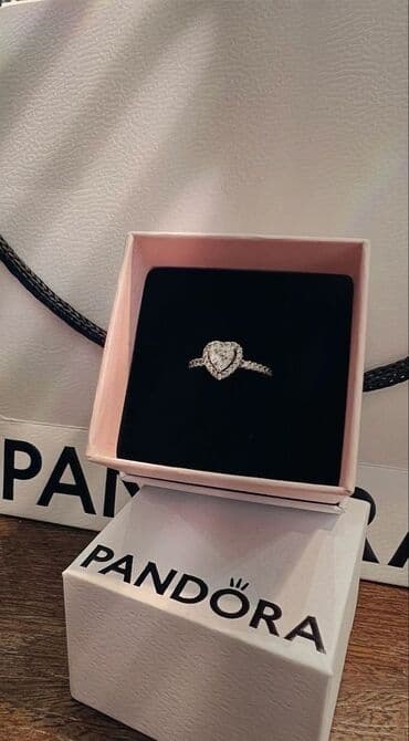 tək qaş uzuk: Üzük, Pandora, Gümüş — 2