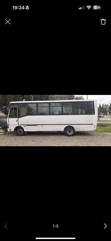 Ağ rəngli şəhər/marşrut tipli mikroavtobus İl 2007 saz veziyyetde