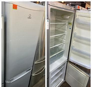 2 qapılı Indesit Soyuducu Satılır, rəng - Gümüşü