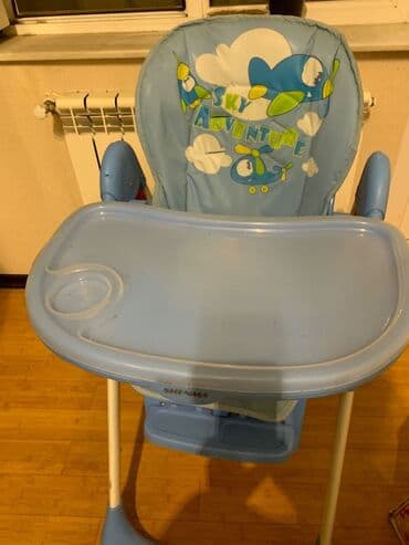 qidalandırmaq üçün uşaq stul yelləncək: Yaxşı vəziyyətdə uşaq masası. Heç bir problemi yoxdur. 115 azn-ə — 2