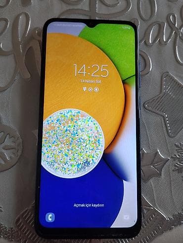 samsung galaxy s3 ekran: Samsung Galaxy A03, 32 GB, rəng - Mavi, İki sim kartlı — 1