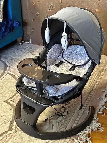 Oğlan və qız üçün, Beşik, Dəstsiz, Matras ilə, Yellənmə mexanizm ilə