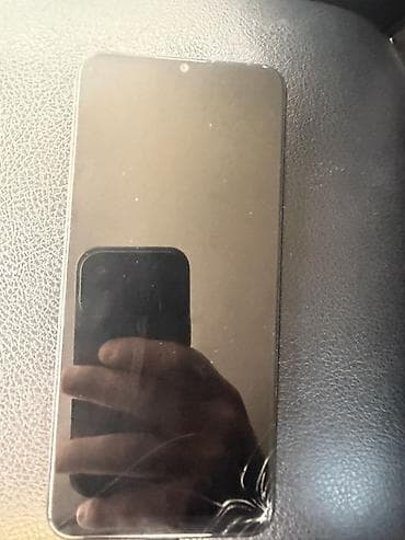 Samsung Galaxy A03, 32 GB, rəng - Qara, Barmaq izi, Face ID