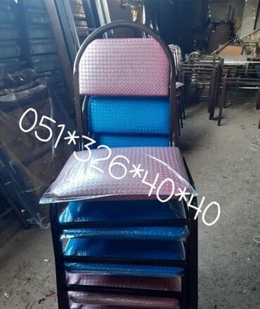 oturacaglar: Stullar 13 azn den 24 azn dek Her Rengde Koja ve Parcadan Birbawa — 27