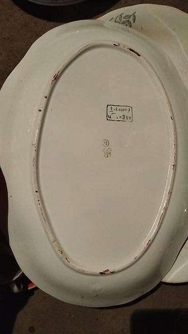 farfor fiqurları: Nahar dəsti, rəng - Ağ, Farfor — 2