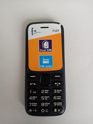 F+ F197 mobil telefon - Klassik düyməli model, yığcam və yüngül