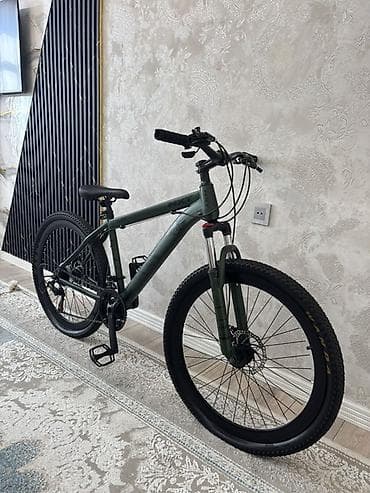 yasebet: Dağ velosipedi – 26 təkərli, disk əyləcli - Çərçivə: alüminium, mat — 2