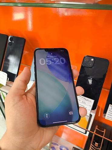 simsiz modem: IPhone 13, 128 GB, Qara, Face ID — 2