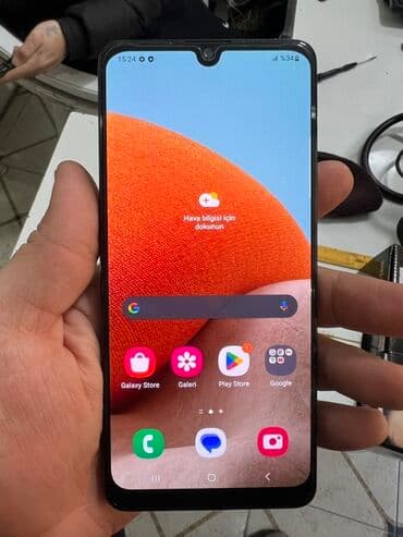 Samsung Galaxy A32, rəng - Qara, Barmaq izi — 1