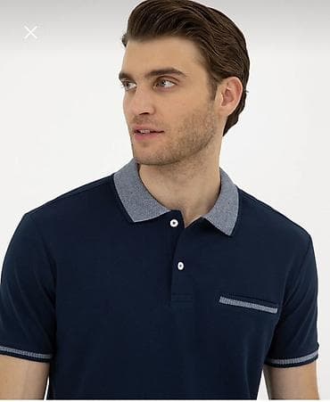Polo köynək, Pierre Cardin, M, rəng - Göy — 2