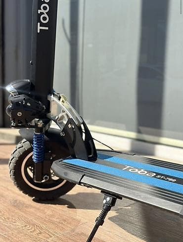 skuter toba: Toba ST-789 elektrikli skuter - Güclü ön ikili far sistemi və LED — 3