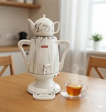 samovar satilir: Новый Электрический Самовар, 5 л, Бесплатная доставка, Доставка в районы, Платная доставка — 3