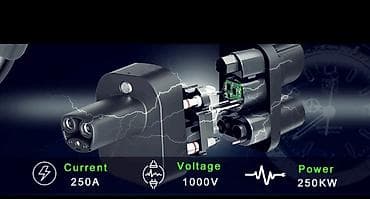 tesla adaptor: CCS2 → Tesla DC sürətli şarj adapteri Xüsusiyyətlər: - Uyğunluq: CCS — 7