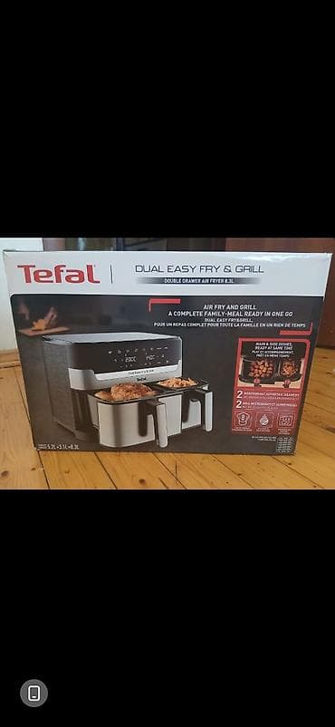 ✔️400 man(Xırdalan). Tefal Airfryer. Yenidir. Qutusunda. 600 man