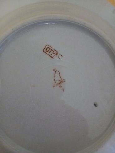 Ev və bağ: Boşqablar, 6 ədədli dəst, rəng - Ağ, Farfor, SSRİ — 5