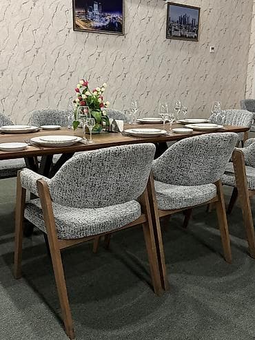 taxta: Restoran və zal üçün yumşaq stul - Model: Yumşaq oturacaq və qol — 3