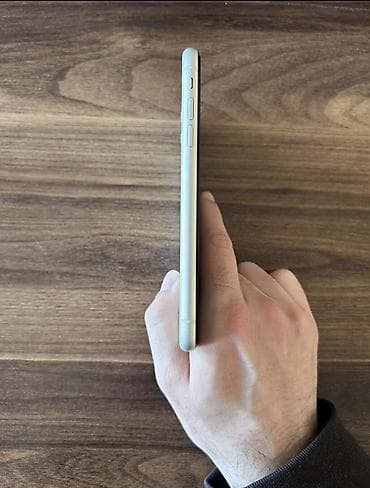 iphone 11 pro max qiymet: IPhone 11, 64 GB, White Titanium, Zəmanət, Kredit, Barmaq izi — 4