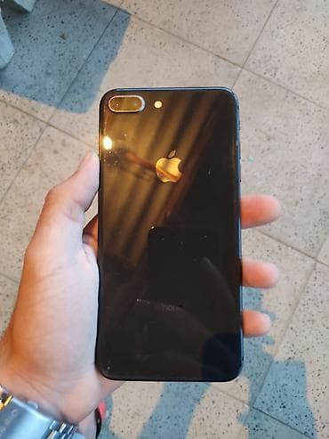 iphone 8 pilus: IPhone 8 Plus, 64 GB, Qara, Barmaq izi — 2