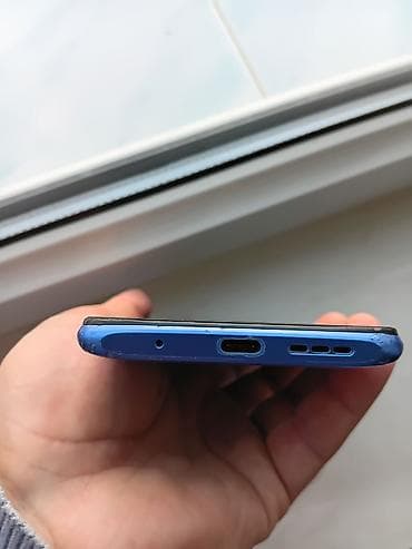 macbook ikinci el: Redmi 9T, 128 GB, rəng - Göy, Barmaq izi — 6