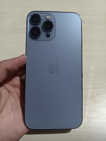duyməli telfon: IPhone 13 Pro Max, 256 GB, Göy, Face ID — 1