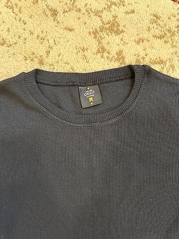 de facto sweatshirt: Sviter, Asics, S, rəng - Qara — 2