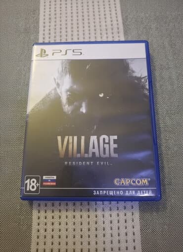 oyun sukani: Ps5 üçün Resident Evil village oyun az işlenib diskde cızıq yoxdur rus — 2