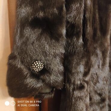 təbii qadın şubaları: Norka şuba. qara brilliant. 2-3 dəfə yarım saatlıq — 2