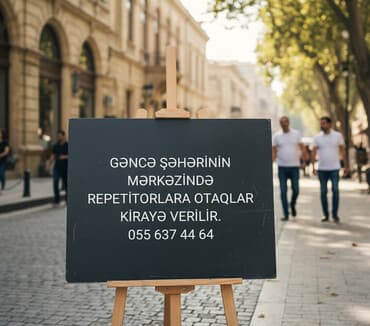 kiraye evler elmlerde ucuz: Gəncə şəhərinin mərkəzində repetitorlar üçün kirayə otaqlar təklif — 3