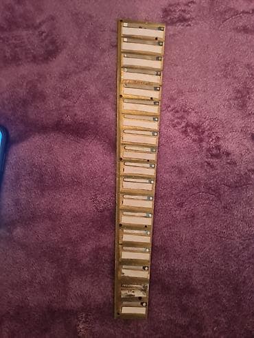 Kitablar və jurnallar: Akkordeon üçün metal-reed bloku (dilçəklər dəsti) - Material: pirinç — 3