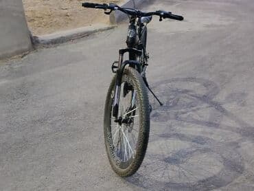 salcano velosiped: Dağ velosipedi – 29.0” təkərlər, qalın dişli off-road şinlər - Ön — 1