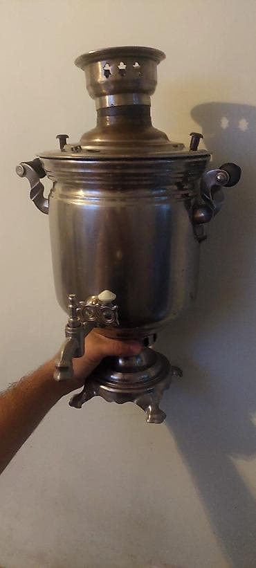 İşlənmiş Od Samovar, 5 l, Ödənişli çatdırılma