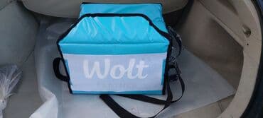 wolt kuryer çantası: Wolt Termal sumka islemirem deye satiram hec islenmyib tezesi 85 — 1