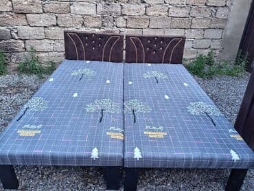 ремонт мебели на дому: Təzə çarpayılar 1 nəfərlik çarpayılar 60manat. 2 nəfərlik taxt — 1