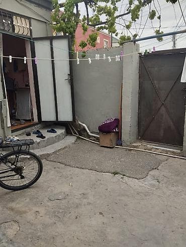 alatava ev: 2 otaqlı həyət evi – kiçik həyətli - Plan: 2 otaq, kiçik mətbəx — 3