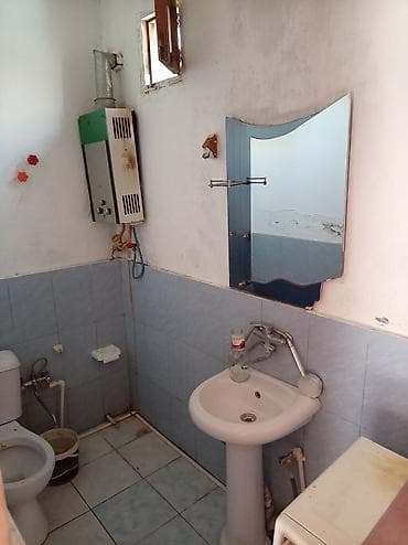 gencede ev: 1 otaqlı həyət evi - Plan: 1 yataq otağı, qonaq otağı, mətbəx — 5