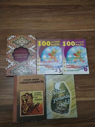 Kitab dəsti – nağıl və ədəbiyyat toplusu. 3-20 manat arasi Paketə — 1