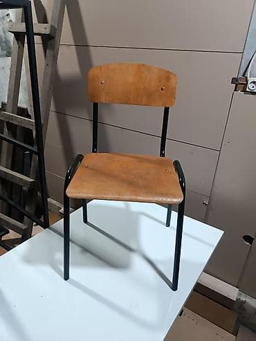 стул iso black: Для кухни, Новый, Нескладной, цвет - Черный Стул — 1