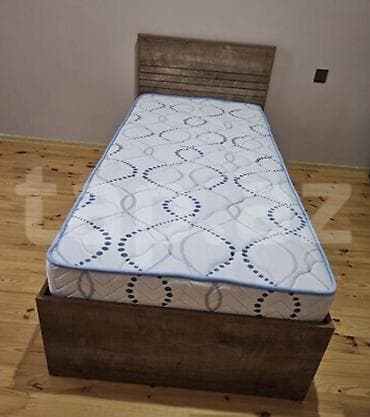 Təknəfərlik çarpayı, Bazasız, Matras ilə, Siyirməsiz