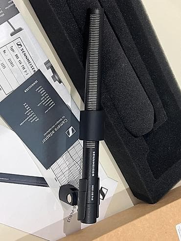 Mikrofonlar: Sennheiser MKH416 P48
Təzə pakofqada — 1