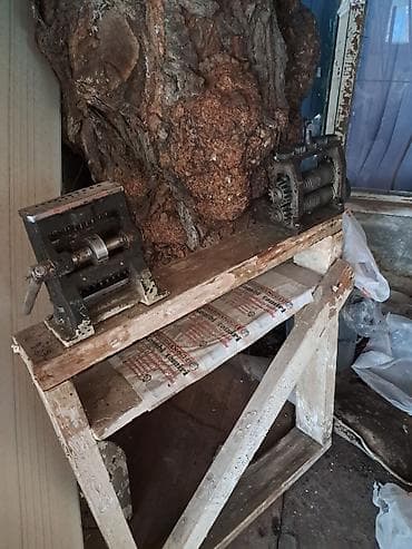 Zərgərlik üçün əl tipli val və tekstura press dəsti - İki ədəd — 2