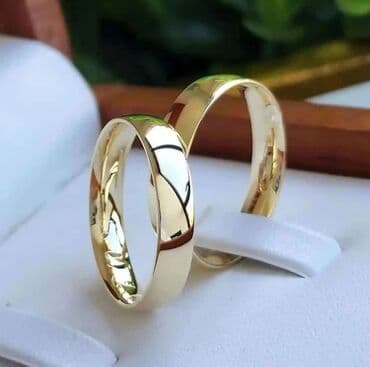 alyans uzuk: Alyans, Üzük, Sarı qızıl, 585 Əyar — 6