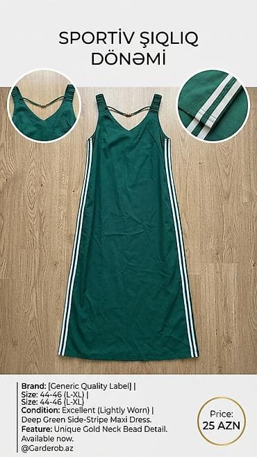 Gündəlik don, Maksi, 4XL — 1