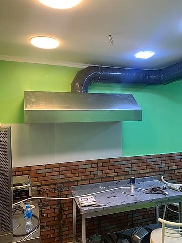 DONER EVI UCUN ZONT Paslanmayan poladdan peşəkar mətbəx — 1