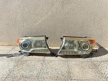 cruze difuzer: Toyota Land Cruiser üçün orijinal ön optiklər və radiator barmaqlığı — 4