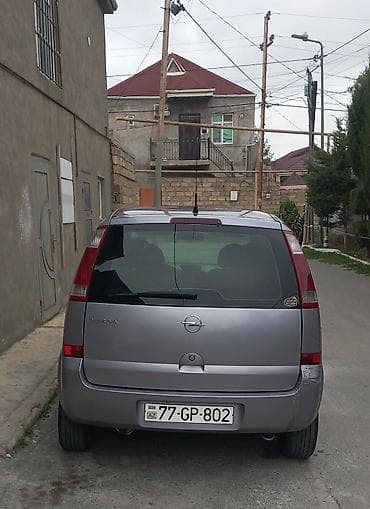 e 280: Opel Meriva A – gümüşü/boz monominiven 1.4 bezin əla veziyətdə rəng — 7