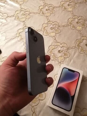 iphone 15 plus mavi: IPhone 14, Göy, Face ID — 2