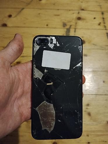 iphon 6 plus: IPhone 8 Plus, 128 GB, Matte Silver, Barmaq izi, Qırıq, Simsiz şarj — 1