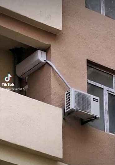 usta kondisioner: Təmir, Split kondisionerlər, Demontaj, Zəmanətlə — 1