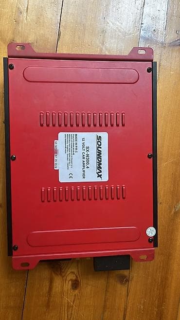 elekt: SOUNDMAX SX-N300.4 – 12V avtomobil gücləndiricisi Xüsusiyyətlər: - — 2